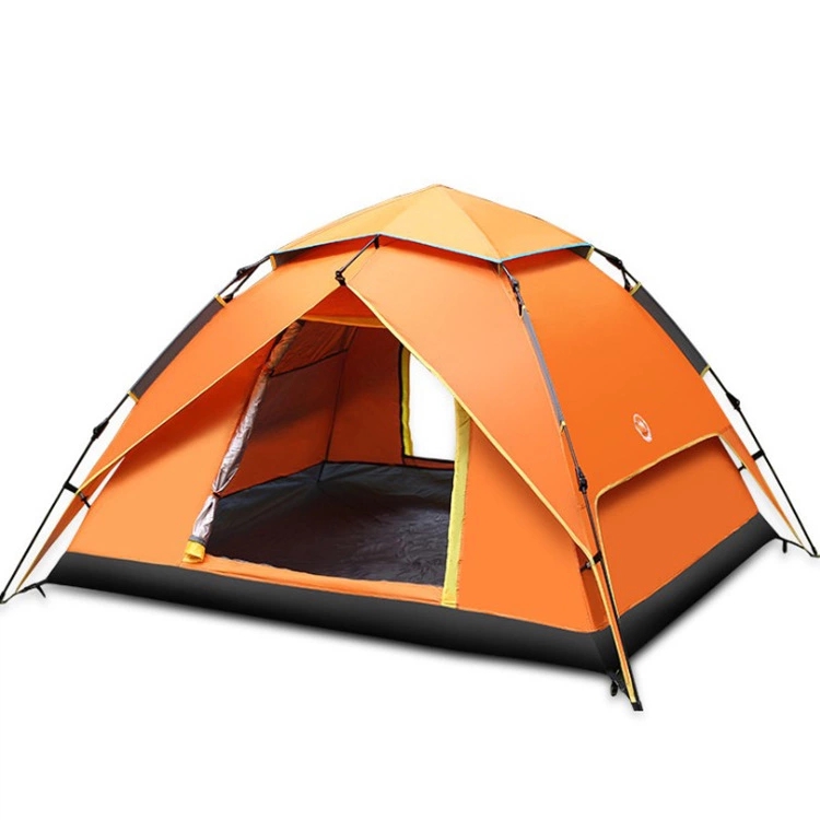 Waterproof camping tents 3-4 person High Quality Fashion Automatic Pop Up Outdoor Camping Tent