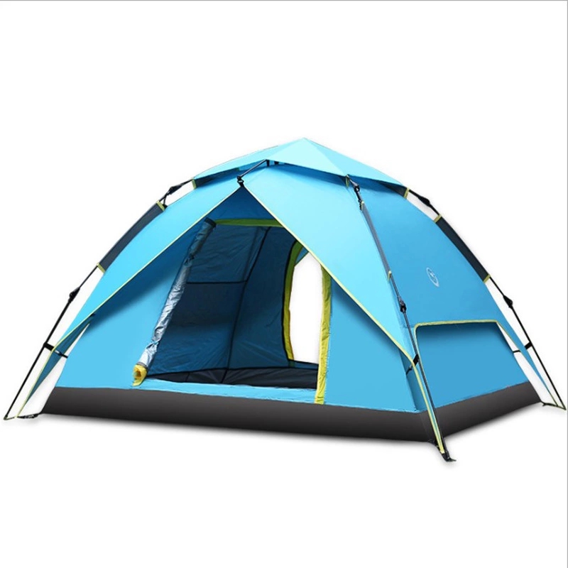 Waterproof camping tents 3-4 person High Quality Fashion Automatic Pop Up Outdoor Camping Tent